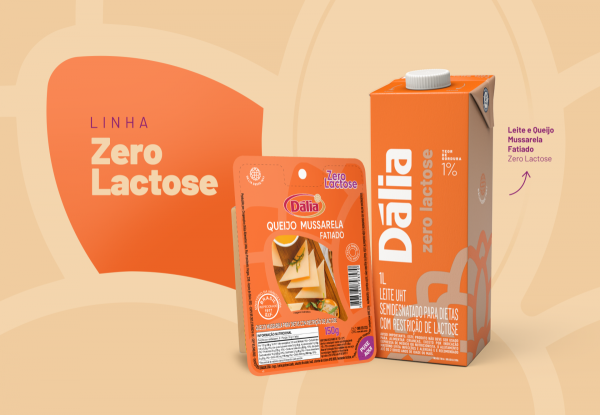 Dália lança queijo zero lactose