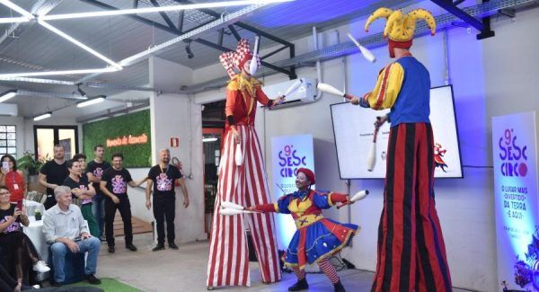 Cortejo nesta terça-feira abre espetáculos do 9º Sesc Circo