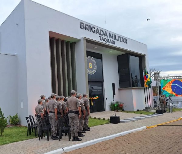Brigada Militar de Taquari inaugura sede