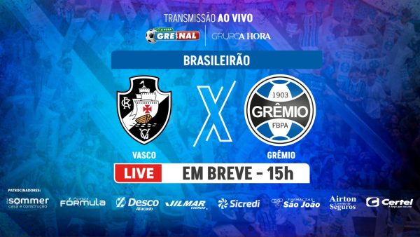 AO VIVO: Vasco X Grêmio
