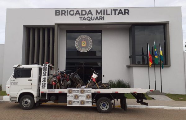 Brigada Militar descobre desmanche ilegal em Taquari