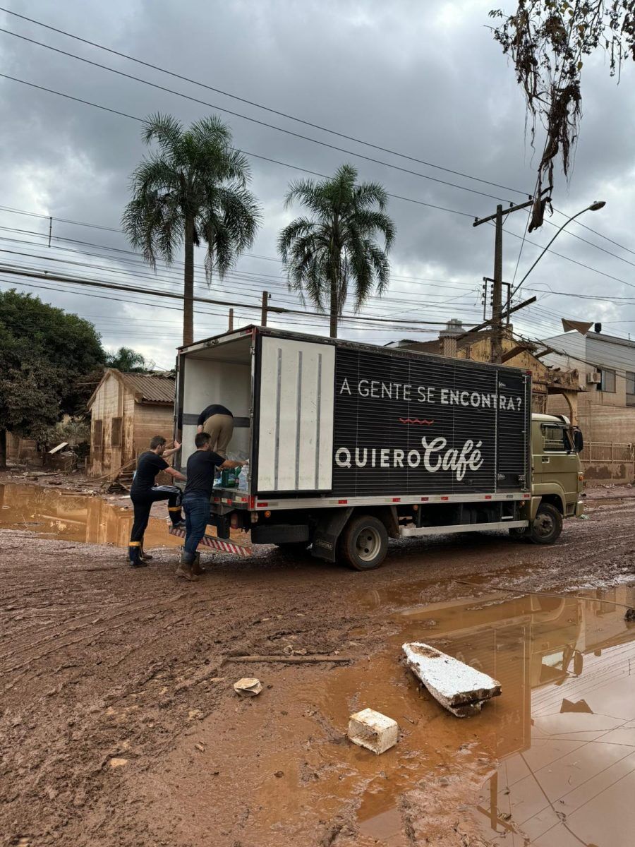 Quiero Café distribui donativos no Vale do Taquari