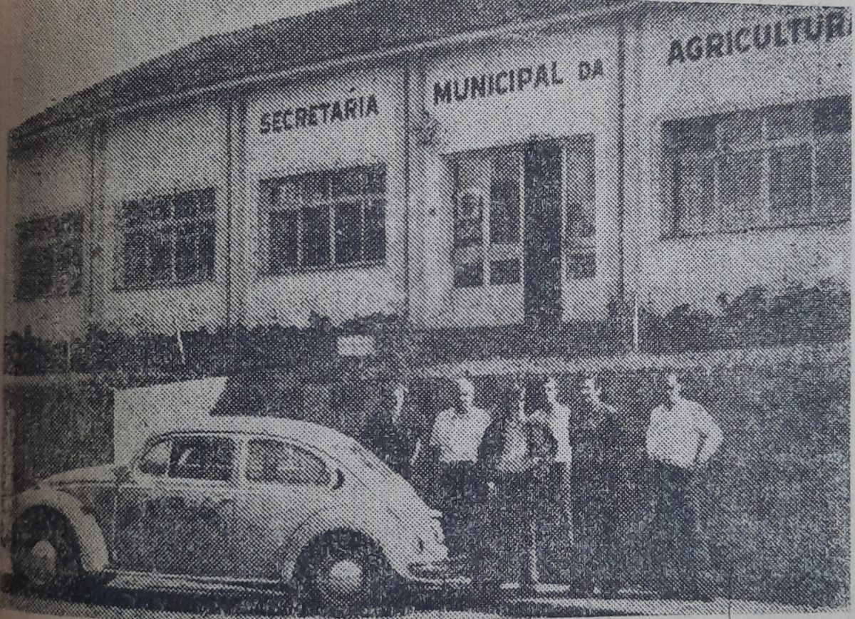 Há 50 anos, Secretaria de Agricultura recebia um novo veículo