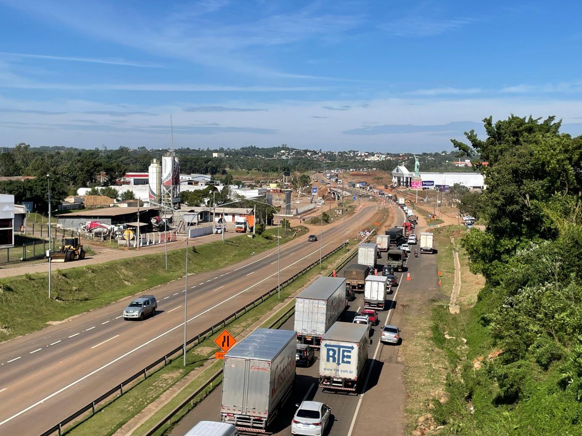 PRF desmente liberação por completo da ponte na BR-386