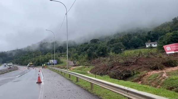 Enxurrada de domingo atrasa recuperação de acessos em Marques de Souza