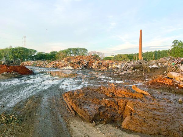 Estrela prevê mais de 50 mil toneladas de entulhos