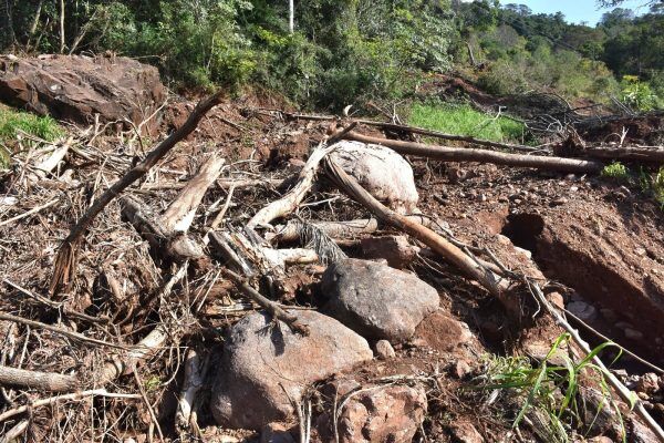 Estrada de Alto Picada permance bloqueada em Marques de Souza