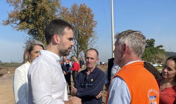 Governador vistoria áreas em Venâncio Aires nesta terça-feira