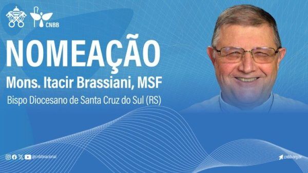 Itacir Brassiani é nomeado novo bispo de Santa Cruz do Sul