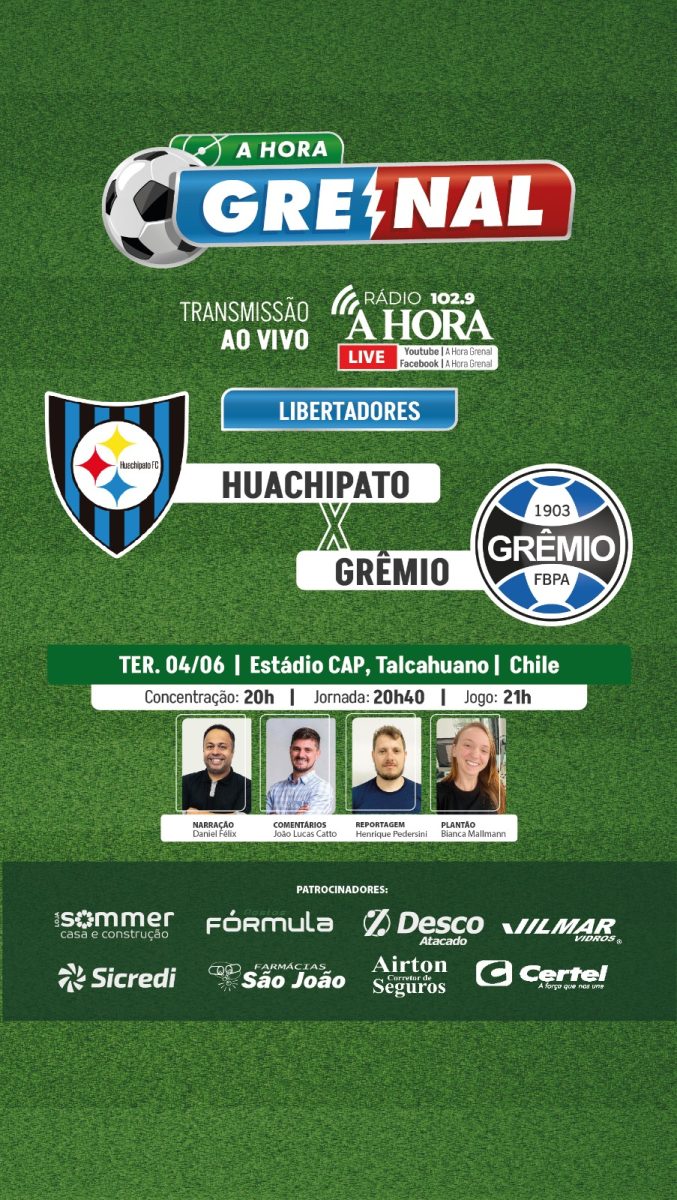 Huachipato X Grêmio