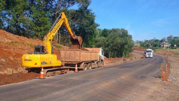 EGR Avança com obras nas estradas do Vale do Taquari