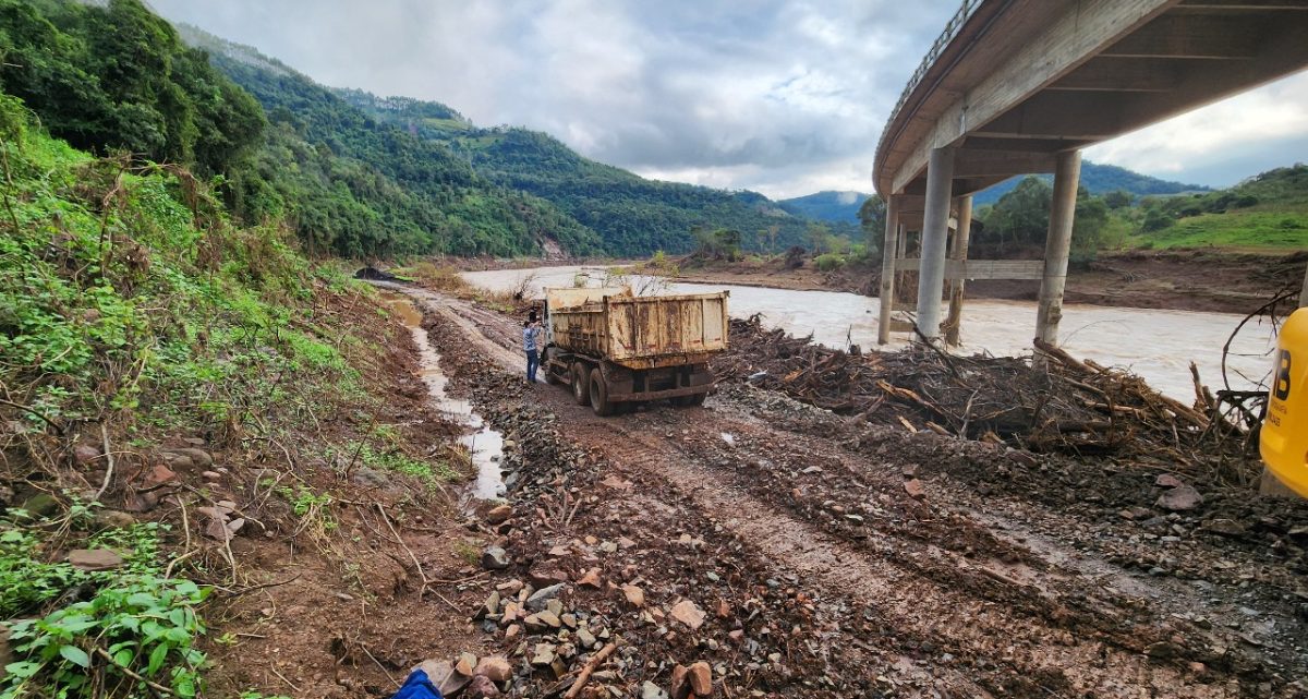 Município reconstrói acesso ao distrito de Bela Vista do Fão