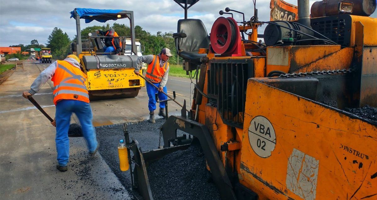 EGR executa obras de recuperação na RSC-453, em Venâncio Aires