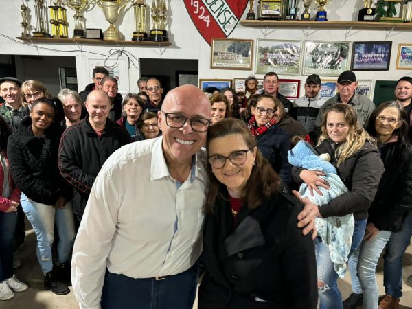 Edi Fassini é pré-candidata a vice-prefeita na chapa com Lelo em Imigrante