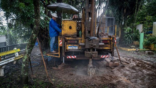 Corsan perfura poços artesianos fora de áreas de alagamento