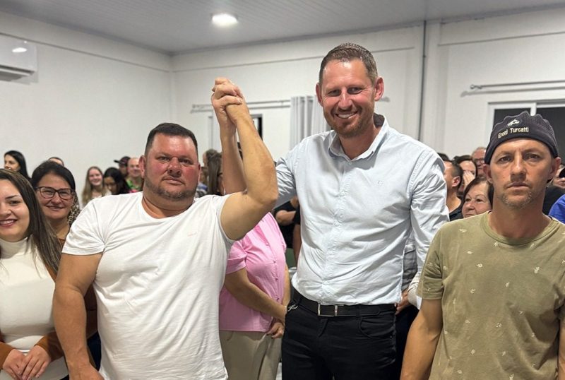 PDT oficializa candidatura a reeleição de Moacir Severgnini em Pouso Novo