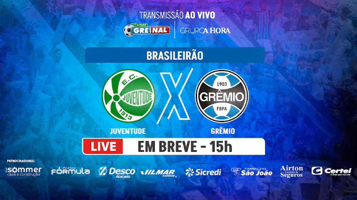 JUVENTUDE X GRÊMIO