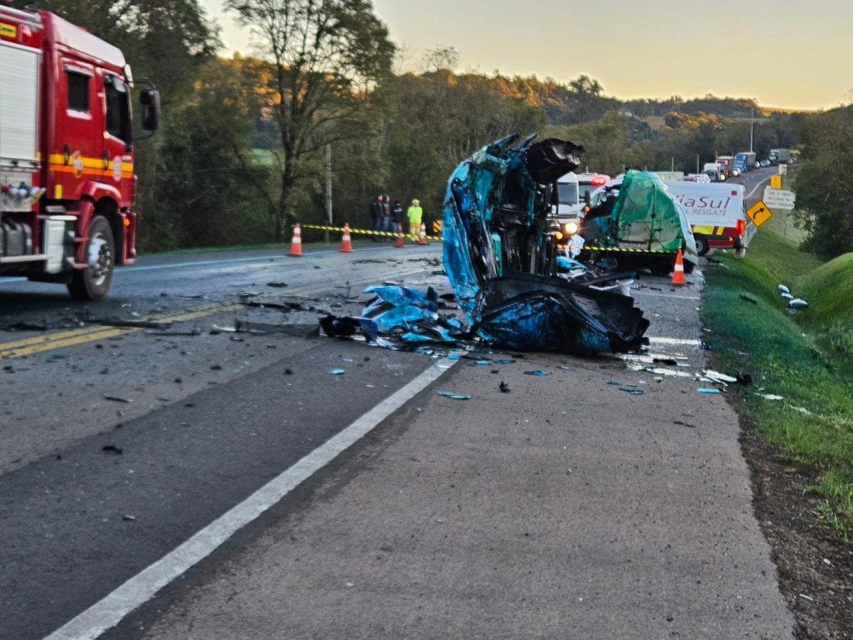 Acidente deixa um morto na BR-386