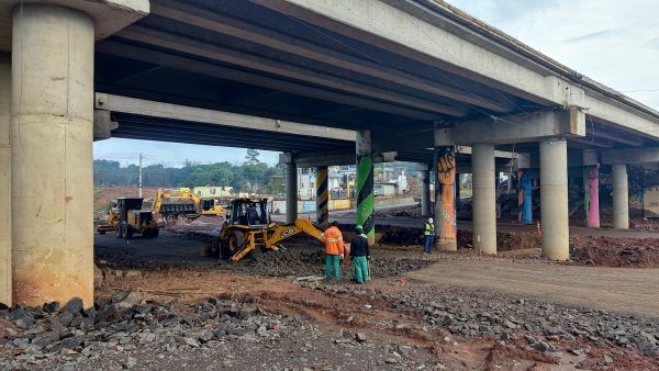 CCR notifica município e obras na Ponte Seca são paralisadas