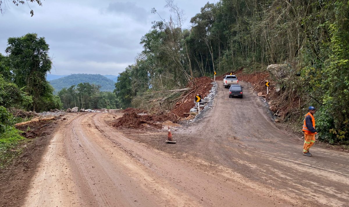 Novo trecho facilita tráfego na ERS-129 em Muçum