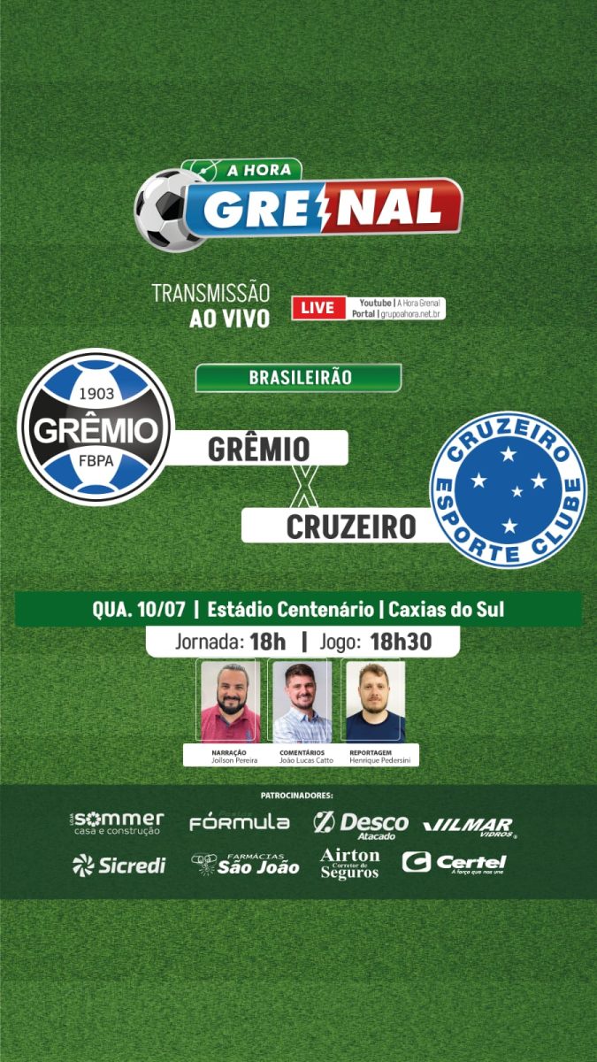 AO VIVO: Grêmio x Cruzeiro