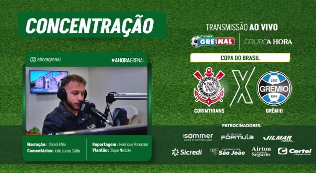 AO VIVO | Corinthians x Grêmio