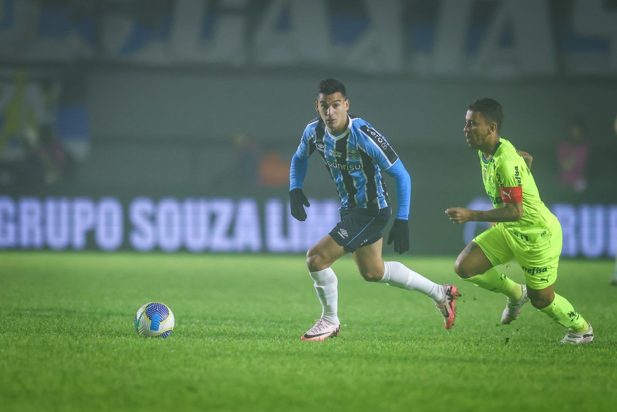 Grêmio cede empate ao Palmeiras