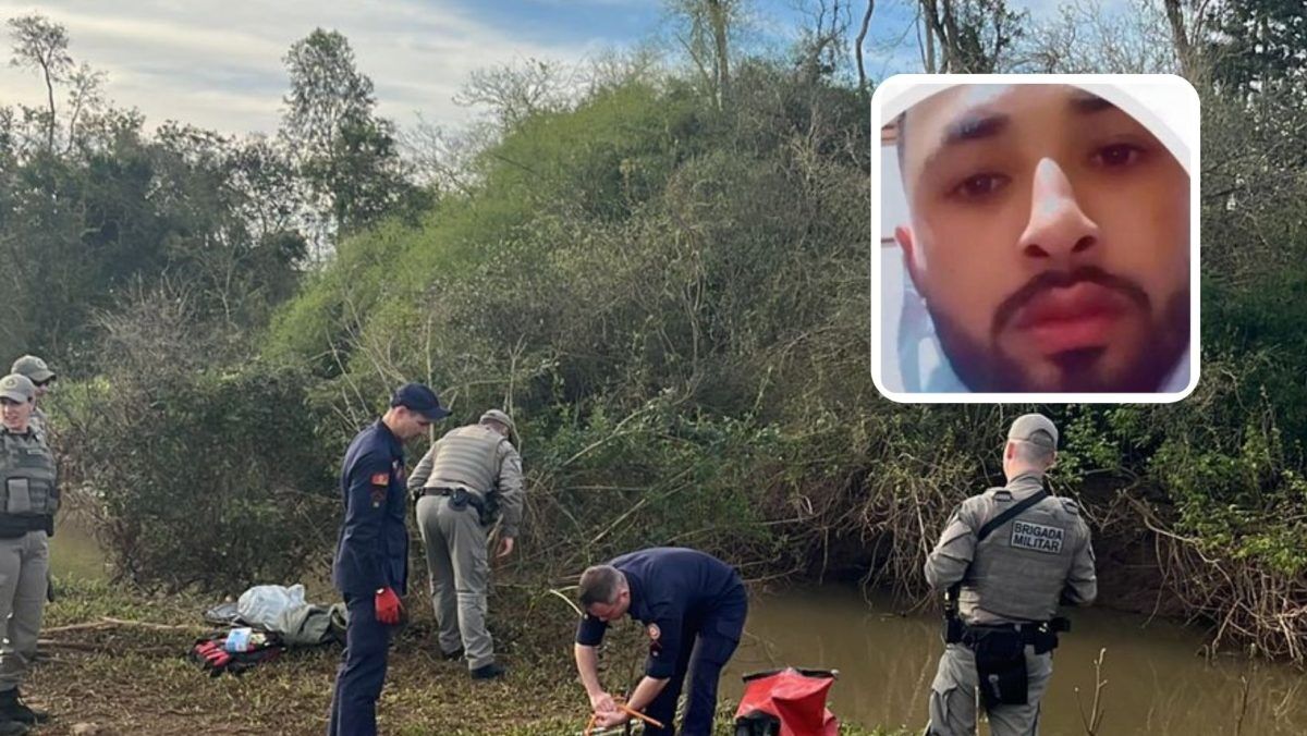 Identificado corpo encontrado no arroio Castelhano, em Venâncio Aires