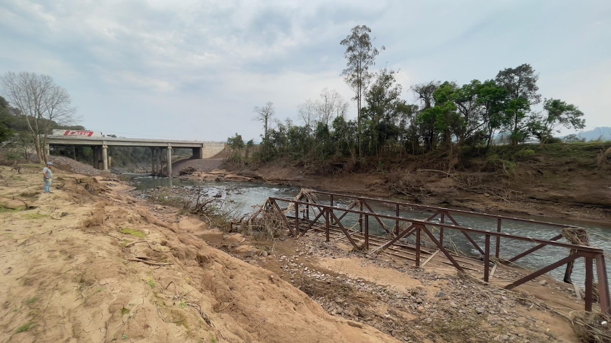 Historiador faz apelo e ponte é encontrada em Forquetinha