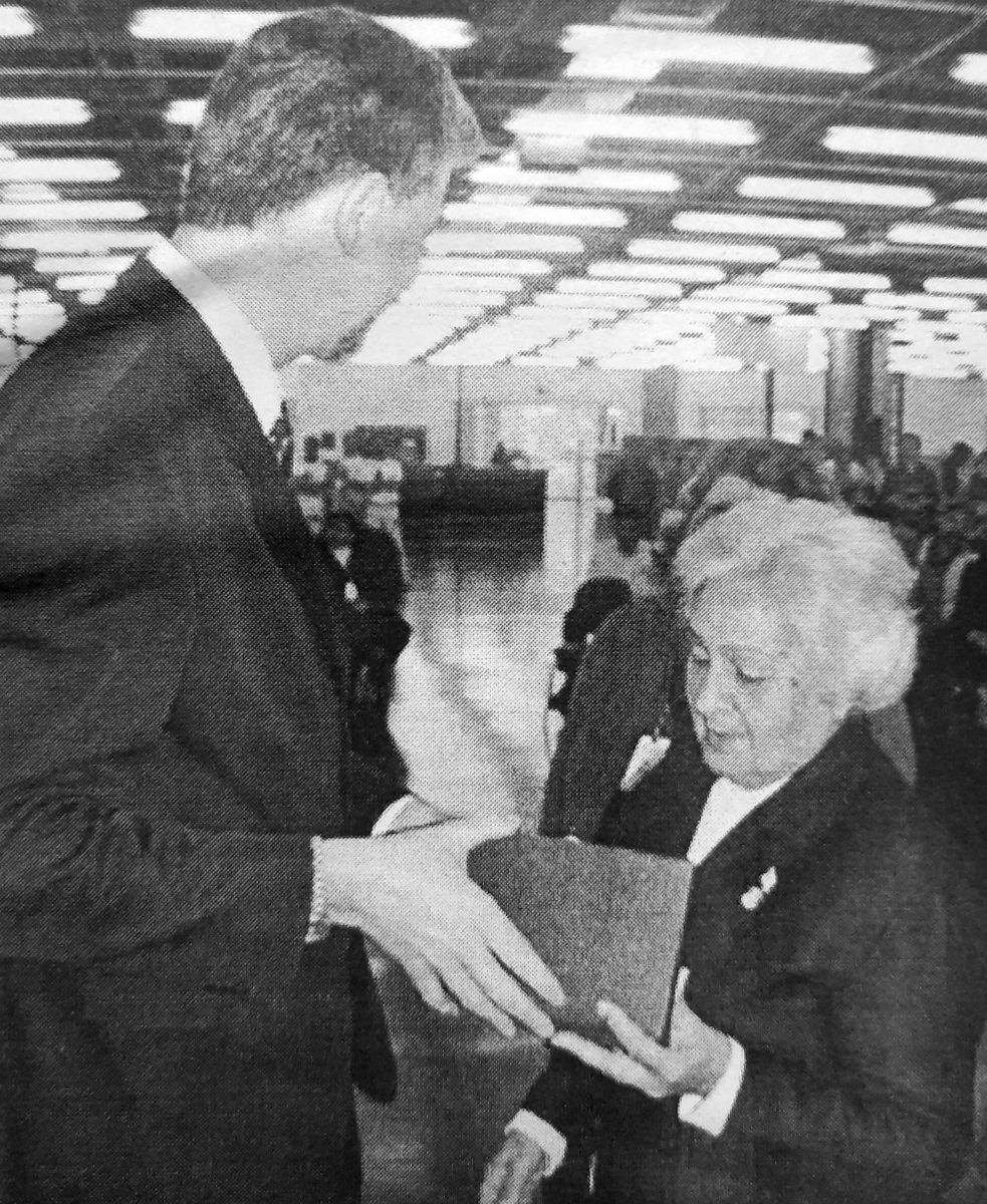 Há 20 anos, professora lajeadense recebia homenagem