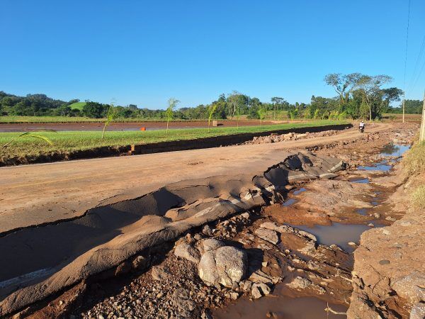 União repassa R$ 2,8 milhões para recuperar estrada em Forquetinha