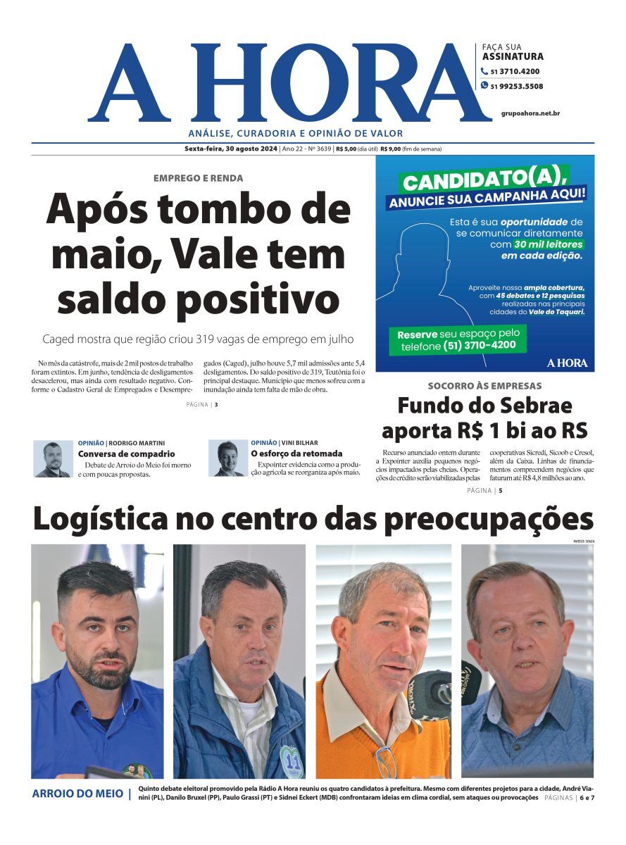 A Hora – 30/08/24