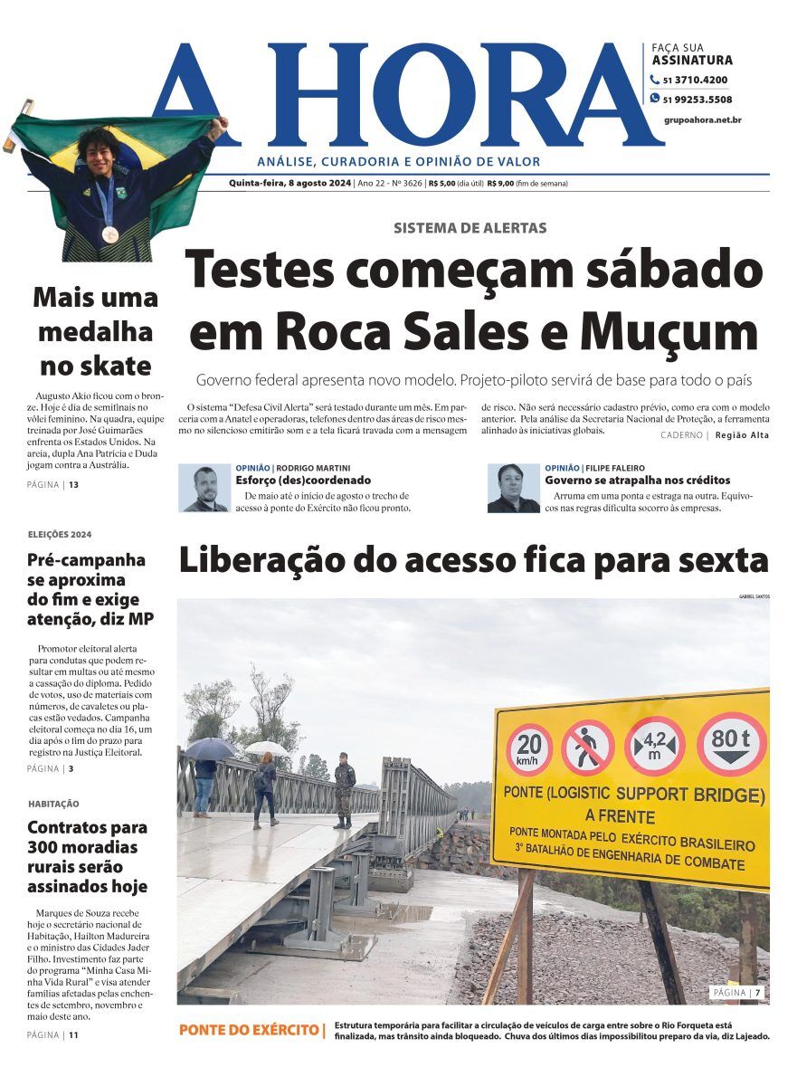 A Hora – 08/08/24