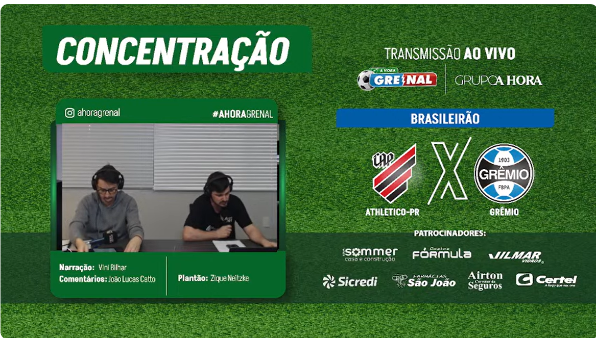 ATHLETICO -PR X GRÊMIO – CAMPEONATO BRASILEIRO 2024