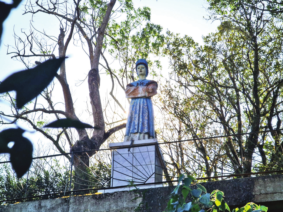 Uma igreja, uma gruta e um mirante no coração de Muçum