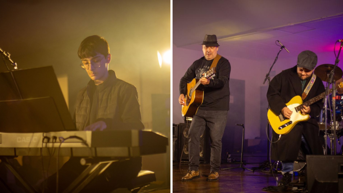 Banda Velho Rock e o Gabriel Abichequer Rodrigues se apresentam