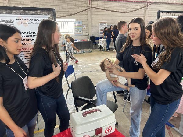 Feira estimula troca de conhecimento entre 500 alunos em Lajeado