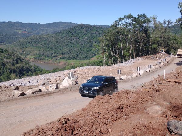 EGR prepara construção do muro de gabião na ERS-129