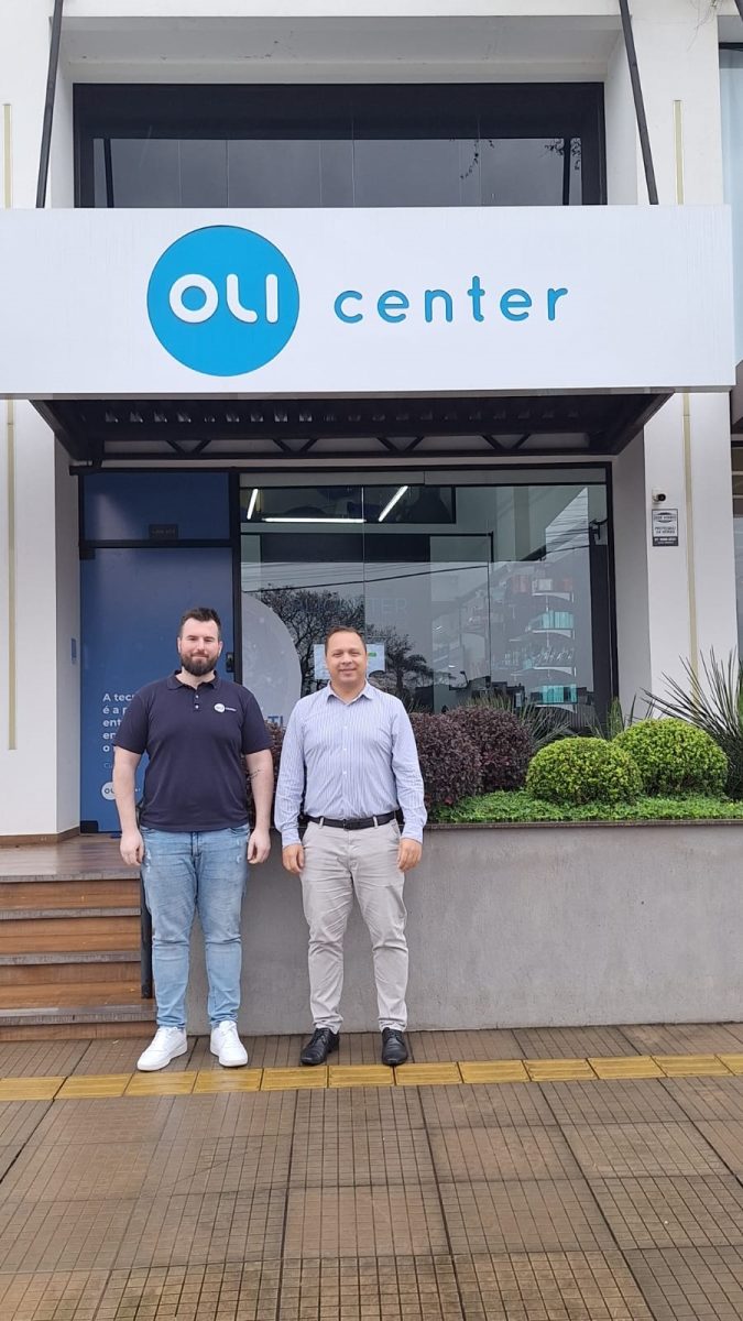 Olicenter em novo espaço, conectando empresas