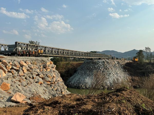 “Ponte do Exército” será finalizada nos próximos dias