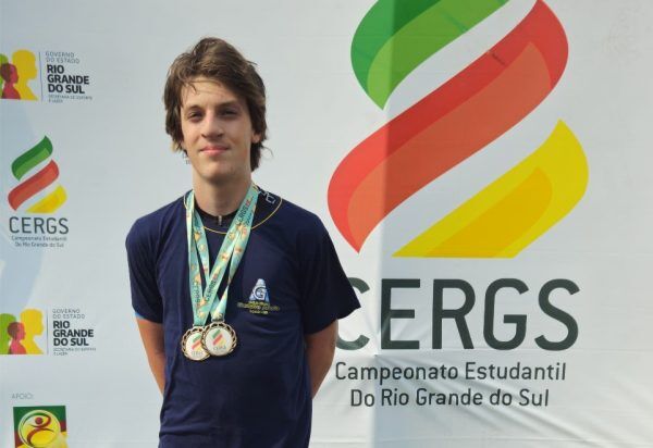 Estudante do GA conquista medalhas de bronze em campeonato