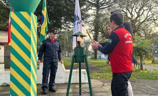 Venâncio Aires recebe o Fogo Simbólico da Semana da Pátria