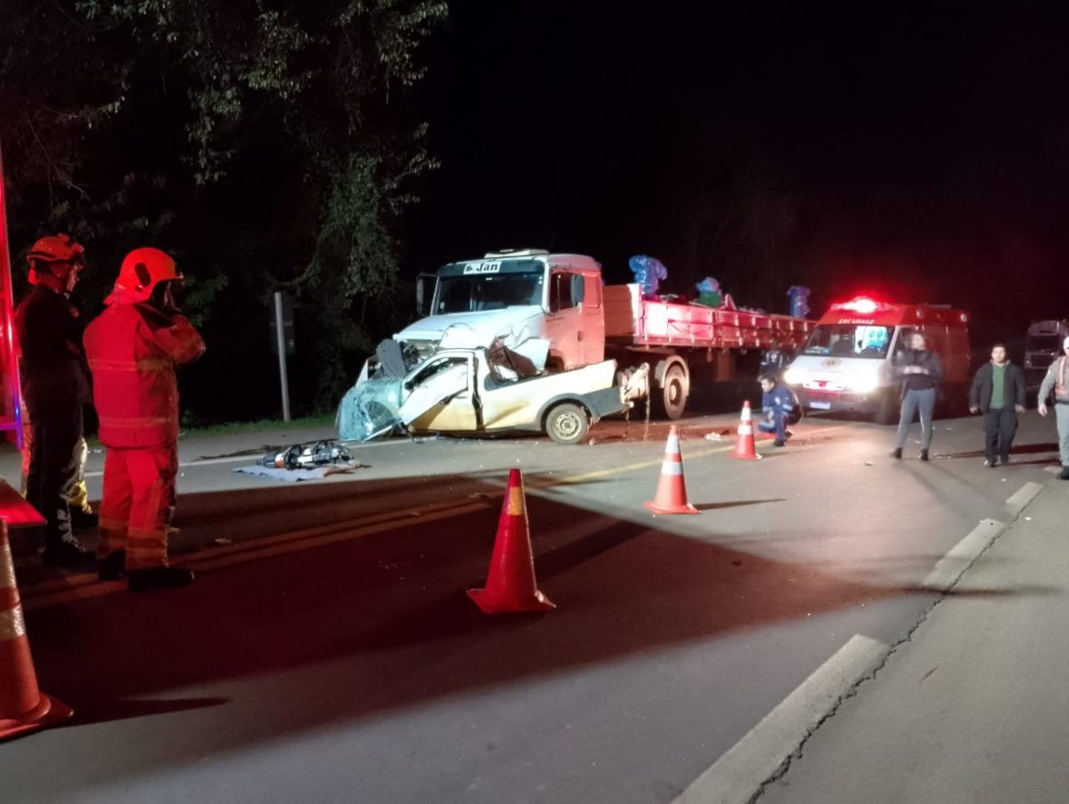 Motorista morre em colisão na RSC-453, em Estrela