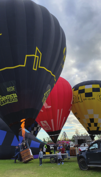 Festival de Balonismo segue neste fim de semana