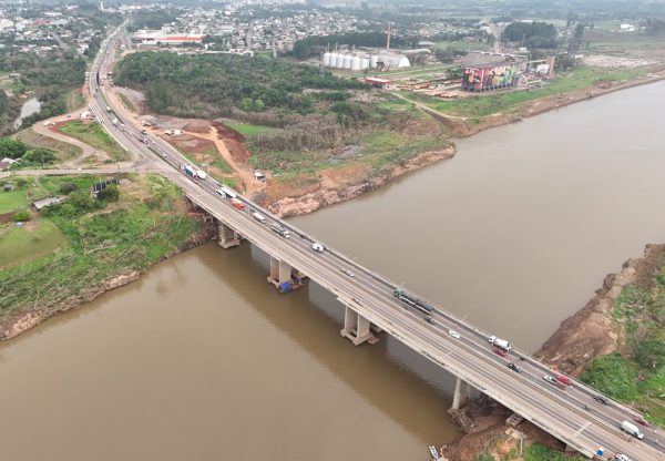 CCR amplia para seis meses prazo de obras na ponte do Taquari 