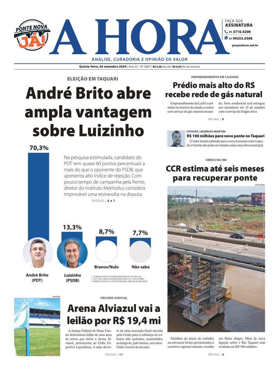 A Hora – 26/09/2024