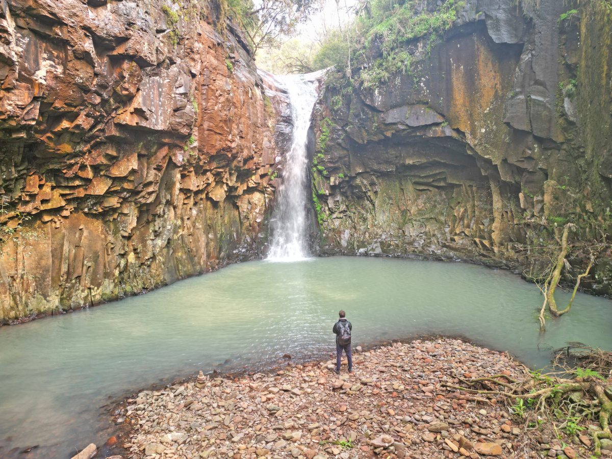 A Cascata do Trovão continua linda