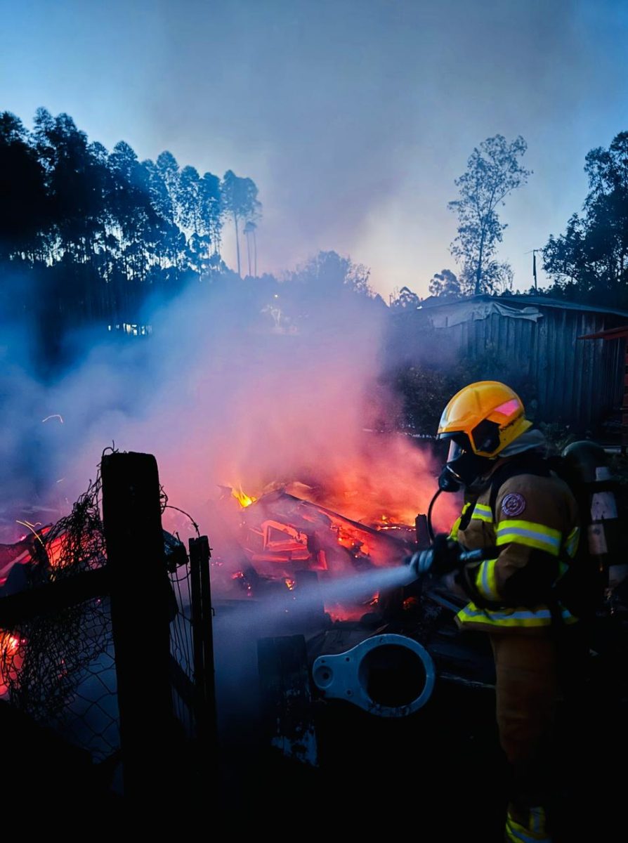 Incêndio atinge residência em Taquari