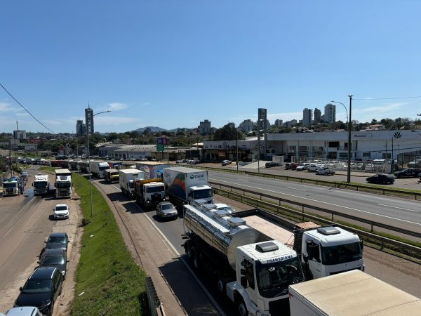 Obras na ponte do Arroio Boa Vista geram lentidão na BR-386