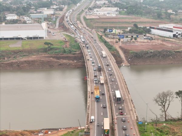 Pista de Estrela a Lajeado na ponte da BR-386 será fechada a partir deste sábado